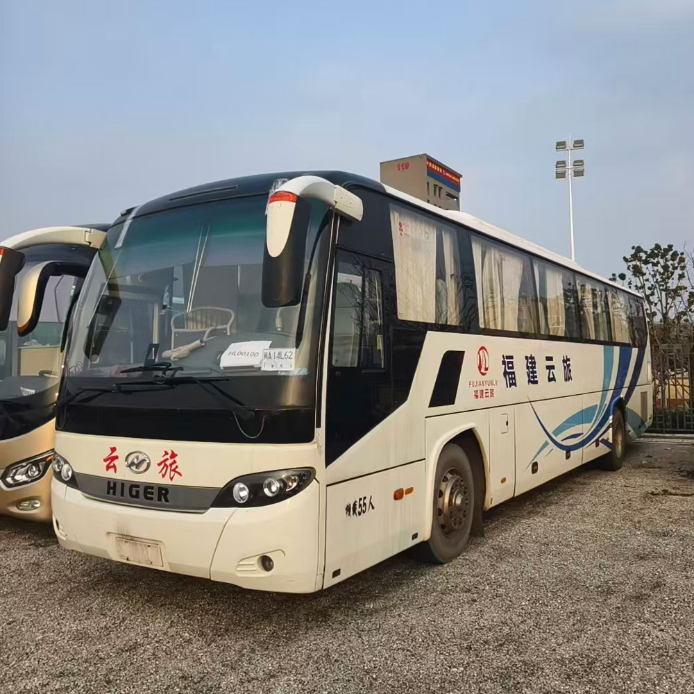 海格55座二手柴油大巴